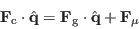 \begin{displaymath}
\ensuremath{\mathbf{F}_{\mathrm{c}}}\cdot\ensuremath{\hat{\...
...ath{\hat{\mathbf{q}}} + \ensuremath{\mathbf{F}_{\mathrm{\mu}}}
\end{displaymath}